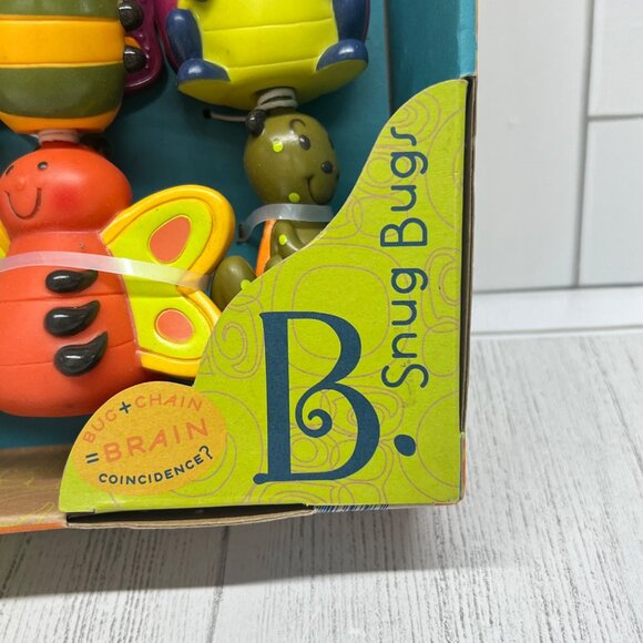 B. Snug Bugs Bug+Chain Toy Set For 10 Months To 3 Years - Picture 3 of 5